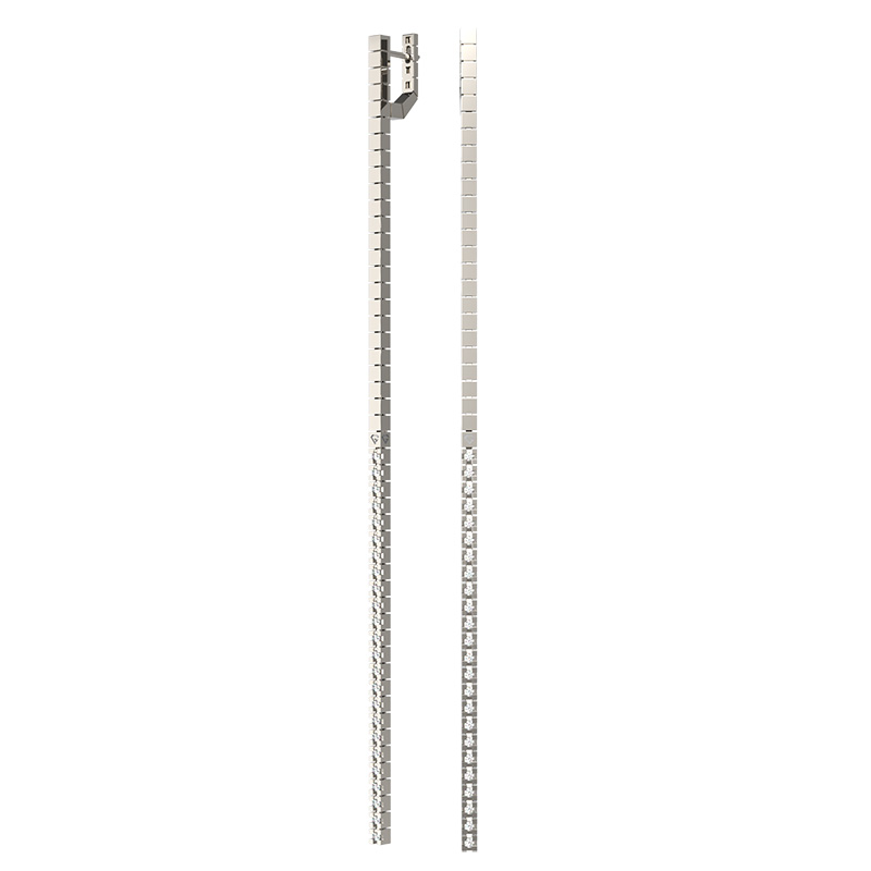 Ювелирное изделие - Серьги из белого золота с бриллиантами в магазине Best-Gold 157150