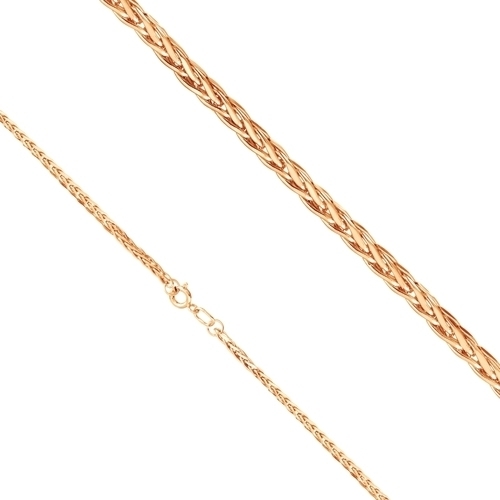 Браслет из красного золота, плетение Колос Ювелирное изделие - Браслет из красного золота, плетение Колос в магазине Best-Gold 050679