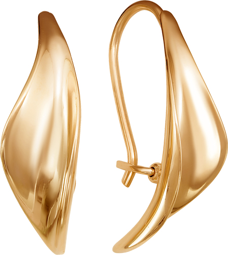 Серьги из красного золота Ювелирное изделие - Серьги из красного золота в магазине Best-Gold 129359