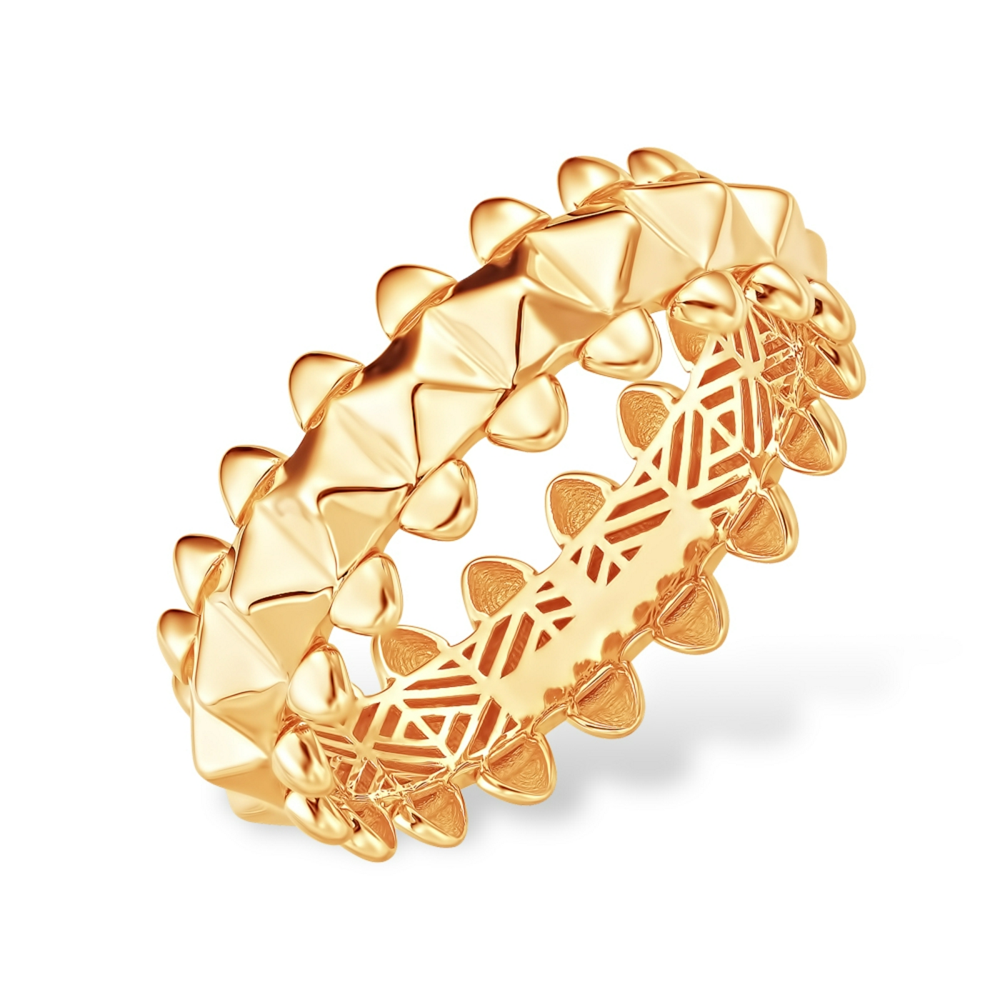 Ювелирное изделие - Кольцо из красного золота в магазине Best-Gold 152025