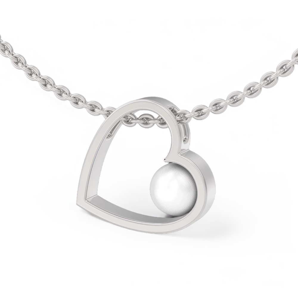 Ювелирное изделие - Подвеска из серебра с жемчугом в магазине Best-Gold 121819