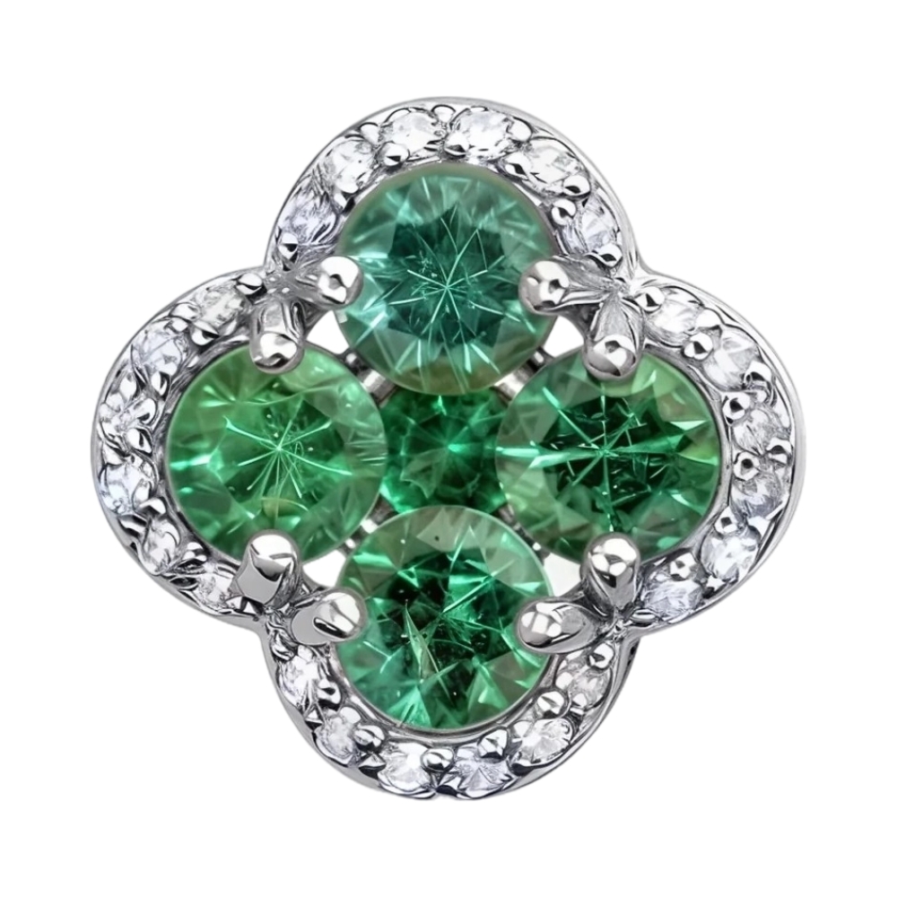 Подвеска из белого золота с бриллиантами Ювелирное изделие - Подвеска из белого золота с бриллиантами в магазине Best-Gold 131490