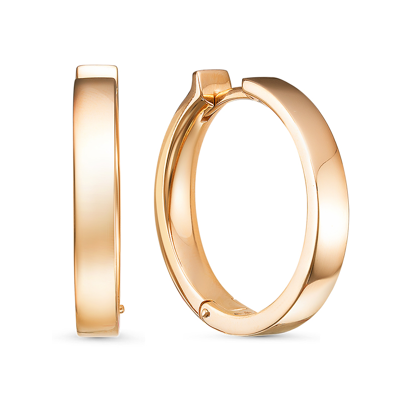 Ювелирное изделие - Серьги в красном золоте в магазине Best-Gold 132743