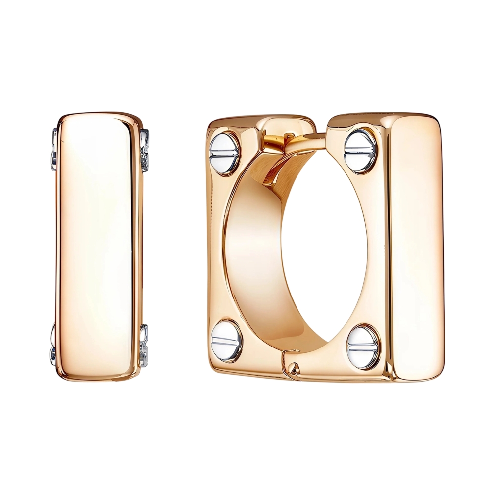 Серьги из красного золота Ювелирное изделие - Серьги из красного золота в магазине Best-Gold 156872