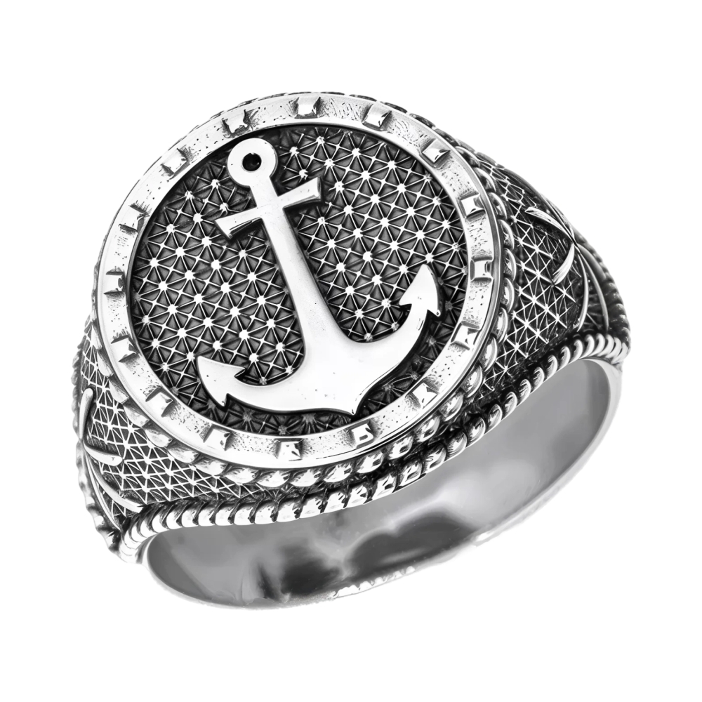 Ювелирное изделие - Кольцо из серебра в магазине Best-Gold 048553