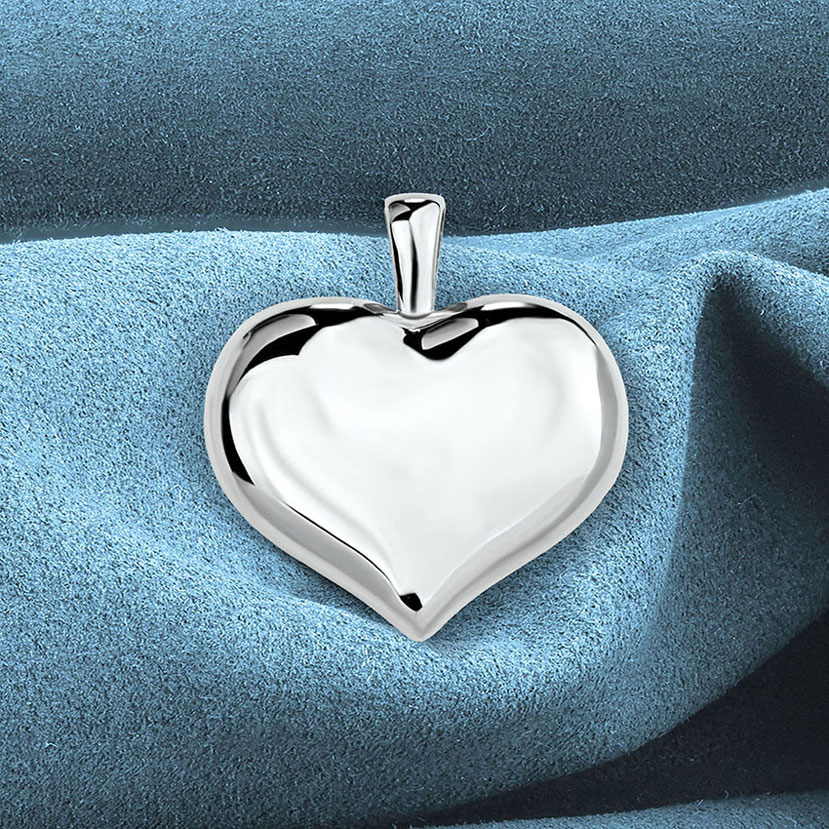 Подвеска из белого золота