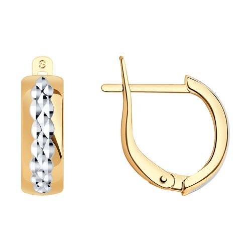 Ювелирное изделие - Серьги из красного золота в магазине Best-Gold 063351