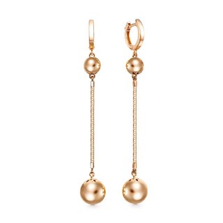 Серьги из красного золота Ювелирное изделие - Серьги из красного золота в магазине Best-Gold 147671