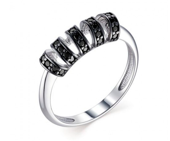 Кольцо из серебра с фианитами Ювелирное изделие - Кольцо из серебра с фианитами в магазине Best-Gold 082556