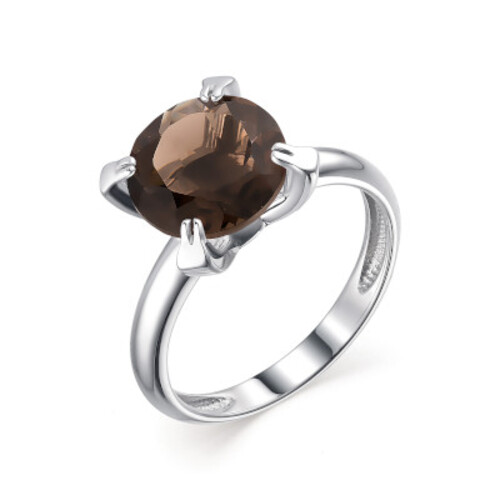 Кольцо из серебра с раух-топазом Ювелирное изделие - Кольцо из серебра с раух-топазом в магазине Best-Gold 093495
