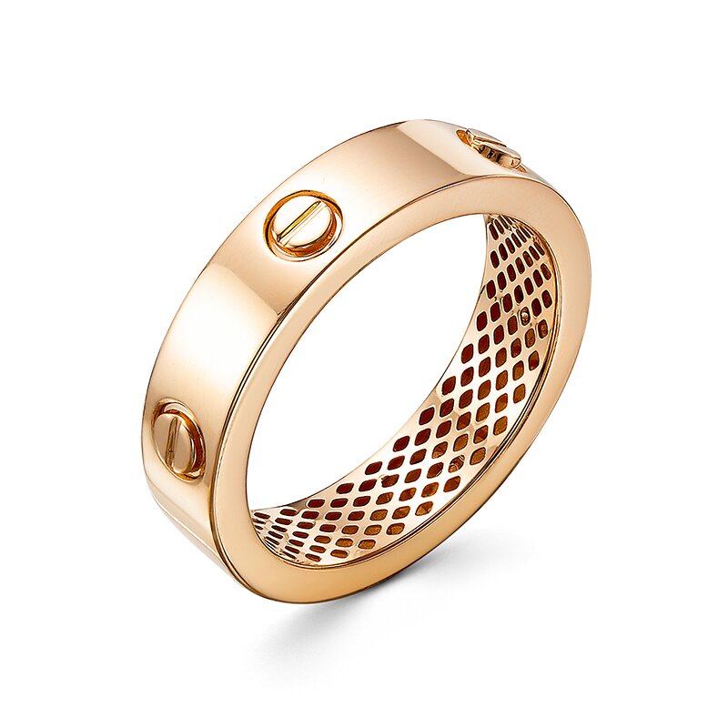 Ювелирное изделие - Кольцо из красного золота в магазине Best-Gold 097000