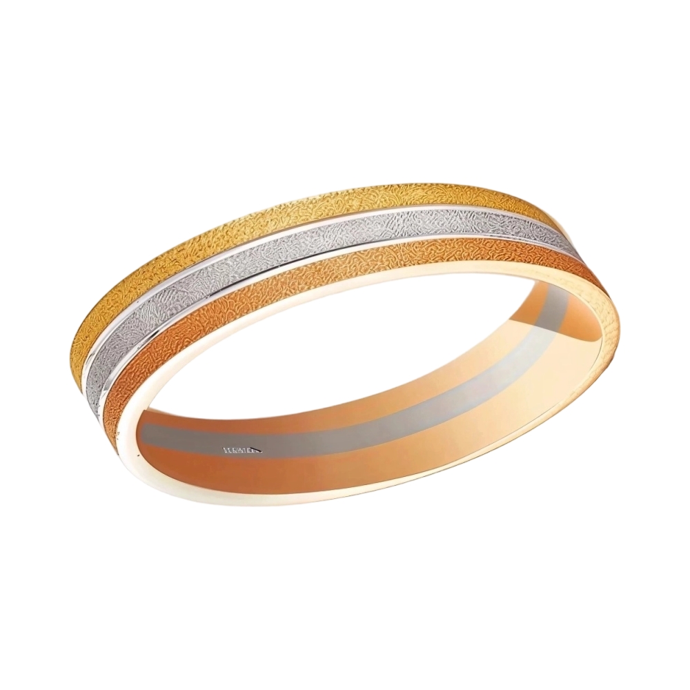 Ювелирное изделие - Обручальное кольцо из комбинированного золота в магазине Best-Gold 104482