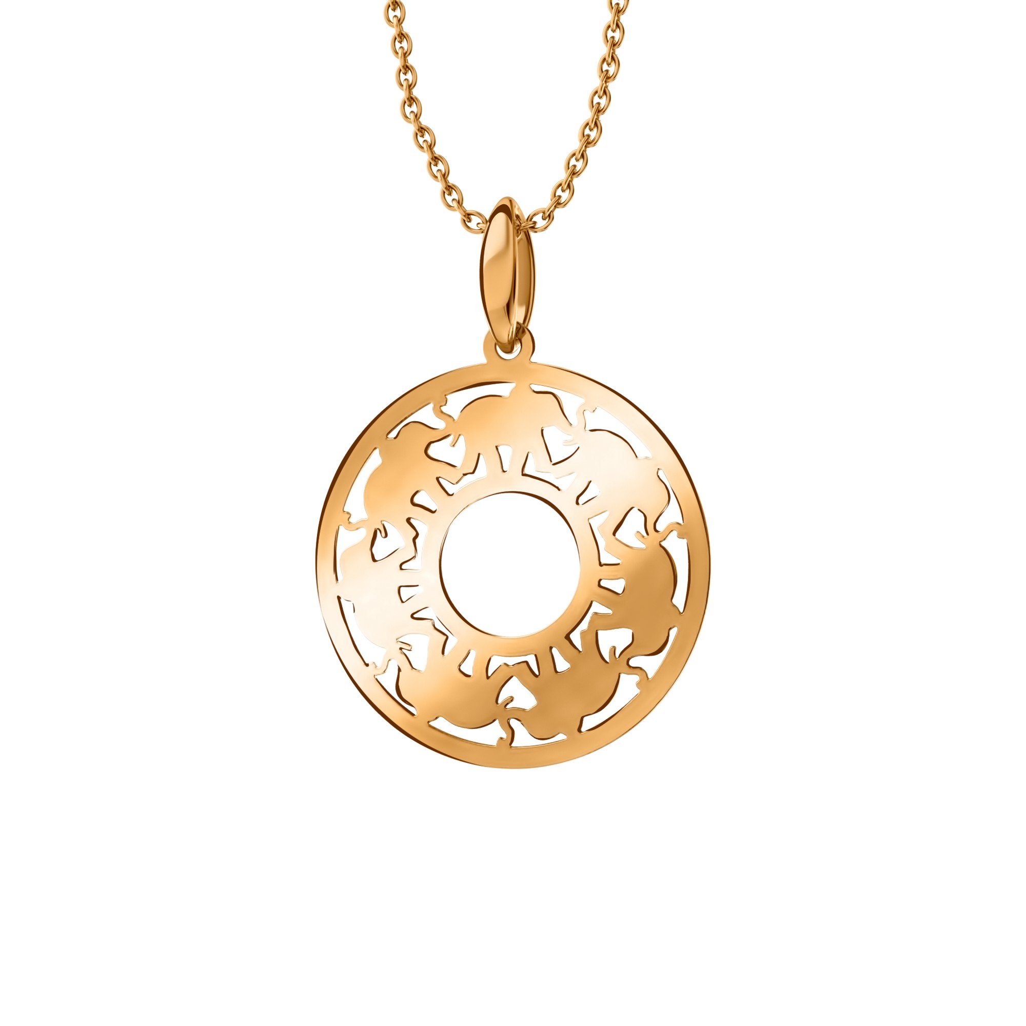 Подвеска из красного золота Ювелирное изделие - Подвеска из красного золота в магазине Best-Gold 033871