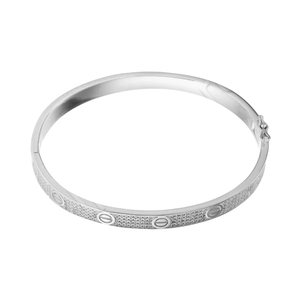 Ювелирное изделие - Браслет из серебра с цирконами в магазине Best-Gold 158145