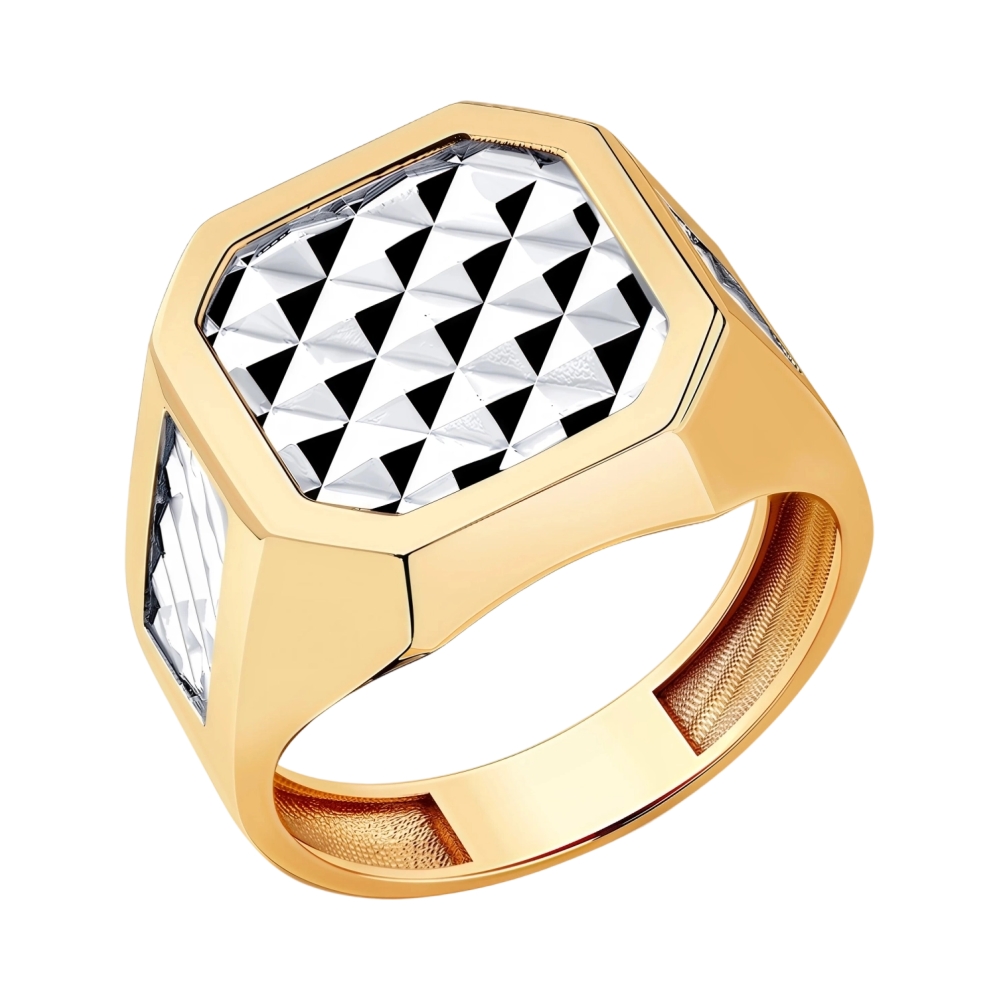 Печатка мужская из красного золота Ювелирное изделие - Печатка мужская из красного золота в магазине Best-Gold 151645