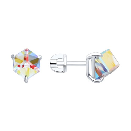 Серьги из серебра с Нанокристалл Swarovski Ювелирное изделие - Серьги из серебра с Нанокристалл Swarovski в магазине Best-Gold 154982