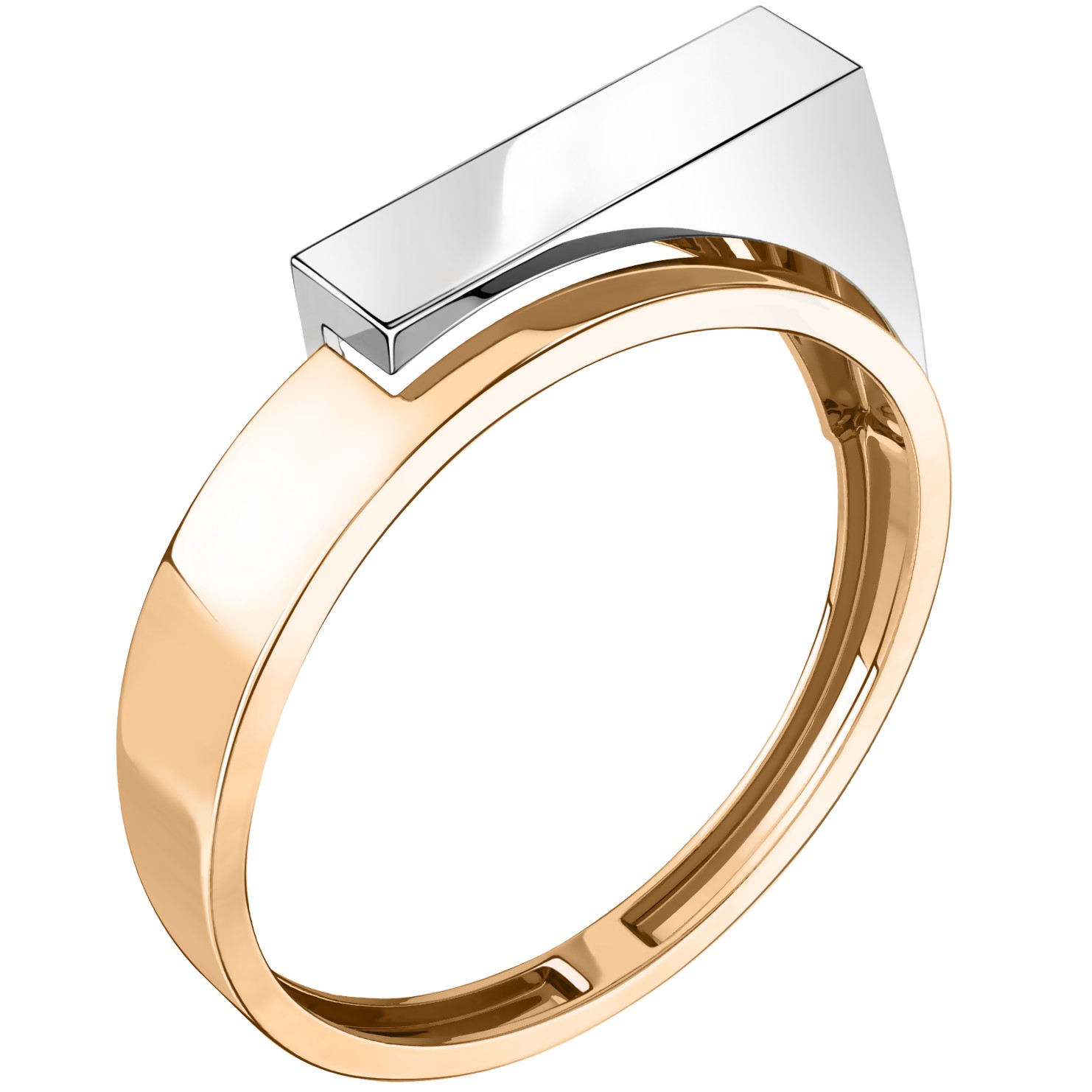 Кольцо из комбинированного золота Ювелирное изделие - Кольцо из комбинированного золота в магазине Best-Gold 134525