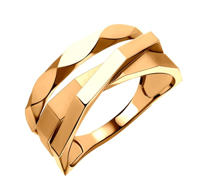 Кольцо из красного золота Ювелирное изделие - Кольцо из красного золота в магазине Best-Gold 031460