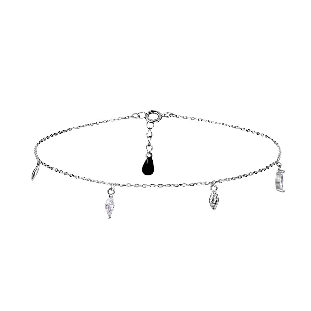 Ювелирное изделие - Браслет из серебра с цирконами в магазине Best-Gold 155458