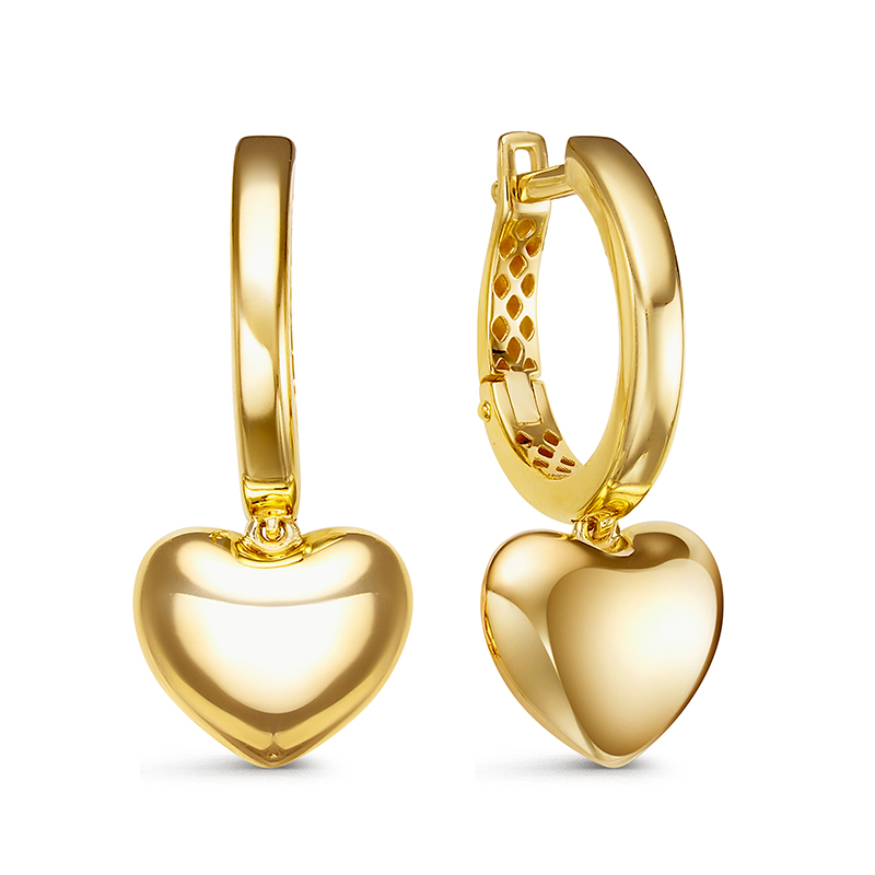 Серьги из желтого золота Ювелирное изделие - Серьги из желтого золота в магазине Best-Gold 142581