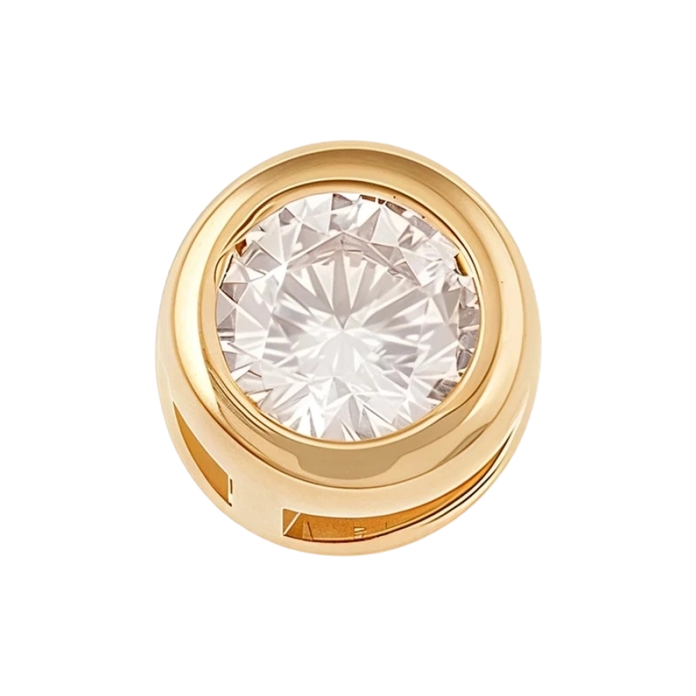 Ювелирное изделие - Подвеска из красного золота с фианитами в магазине Best-Gold 053609