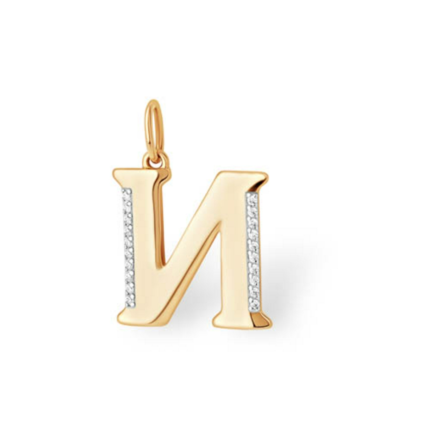 Подвеска из красного золота с фианитами Ювелирное изделие - Подвеска из красного золота с фианитами в магазине Best-Gold 147561