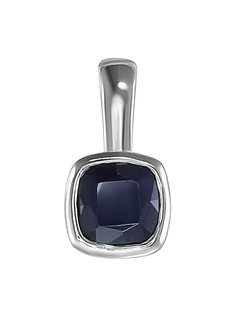Подвеска из серебра с сапфиром Ювелирное изделие - Подвеска из серебра с сапфиром в магазине Best-Gold 128447