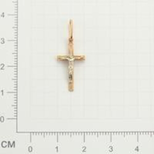 Крест из красного золота Ювелирное изделие - Крест из красного золота в магазине Best-Gold 091644