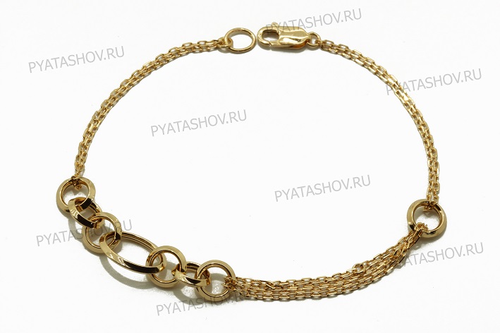 Ювелирное изделие - Браслет из красного золота в магазине Best-Gold 154268