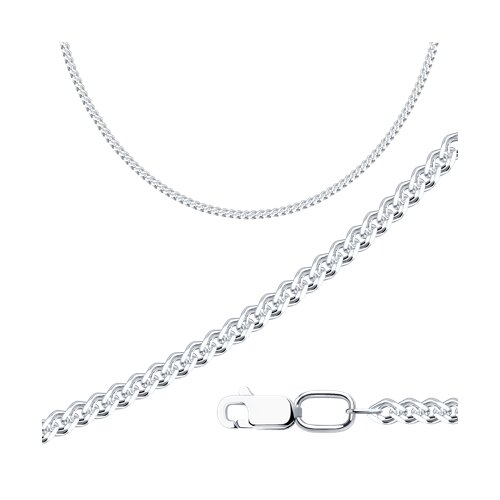 Цепь из серебра плетение Нонна Ювелирное изделие - Цепь из серебра плетение Нонна в магазине Best-Gold 022617