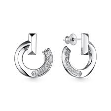 Серьги из серебра с фианитами Ювелирное изделие - Серьги из серебра с фианитами в магазине Best-Gold 051438