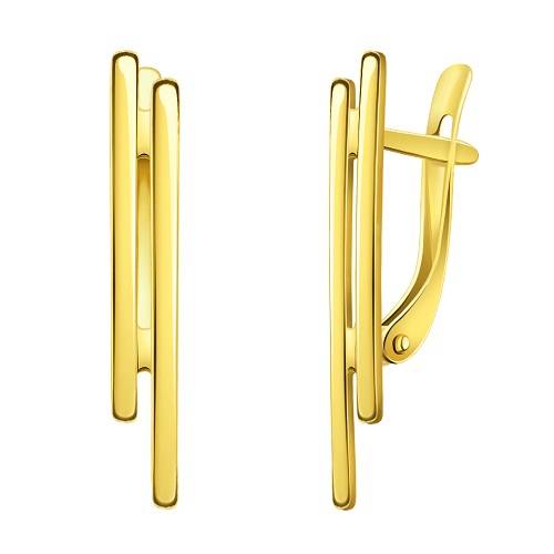 Ювелирное изделие - Серьги из жёлтого золота в магазине Best-Gold 032933