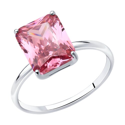 Кольцо из серебра с фианитом Ювелирное изделие - Кольцо из серебра с фианитом в магазине Best-Gold 141227