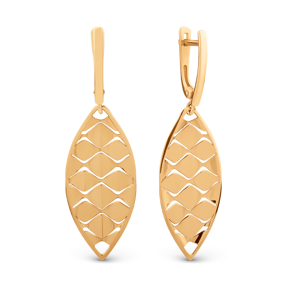 Ювелирное изделие - Серьги из желтого золота в магазине Best-Gold 151621