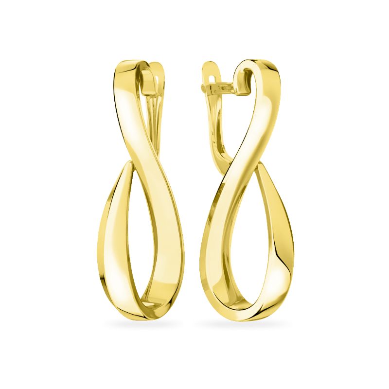 Серьги из жёлтого золота Ювелирное изделие - Серьги из жёлтого золота в магазине Best-Gold 034026