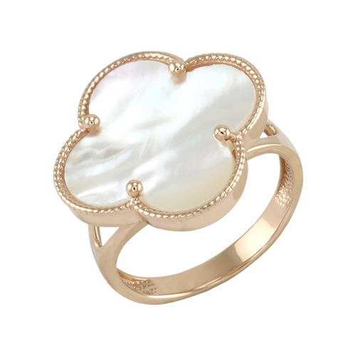 Ювелирное изделие - Кольцо из серебра с перламутром в магазине Best-Gold 097886