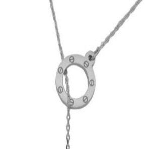 Ювелирное изделие - Колье из белого золота в магазине Best-Gold 087465
