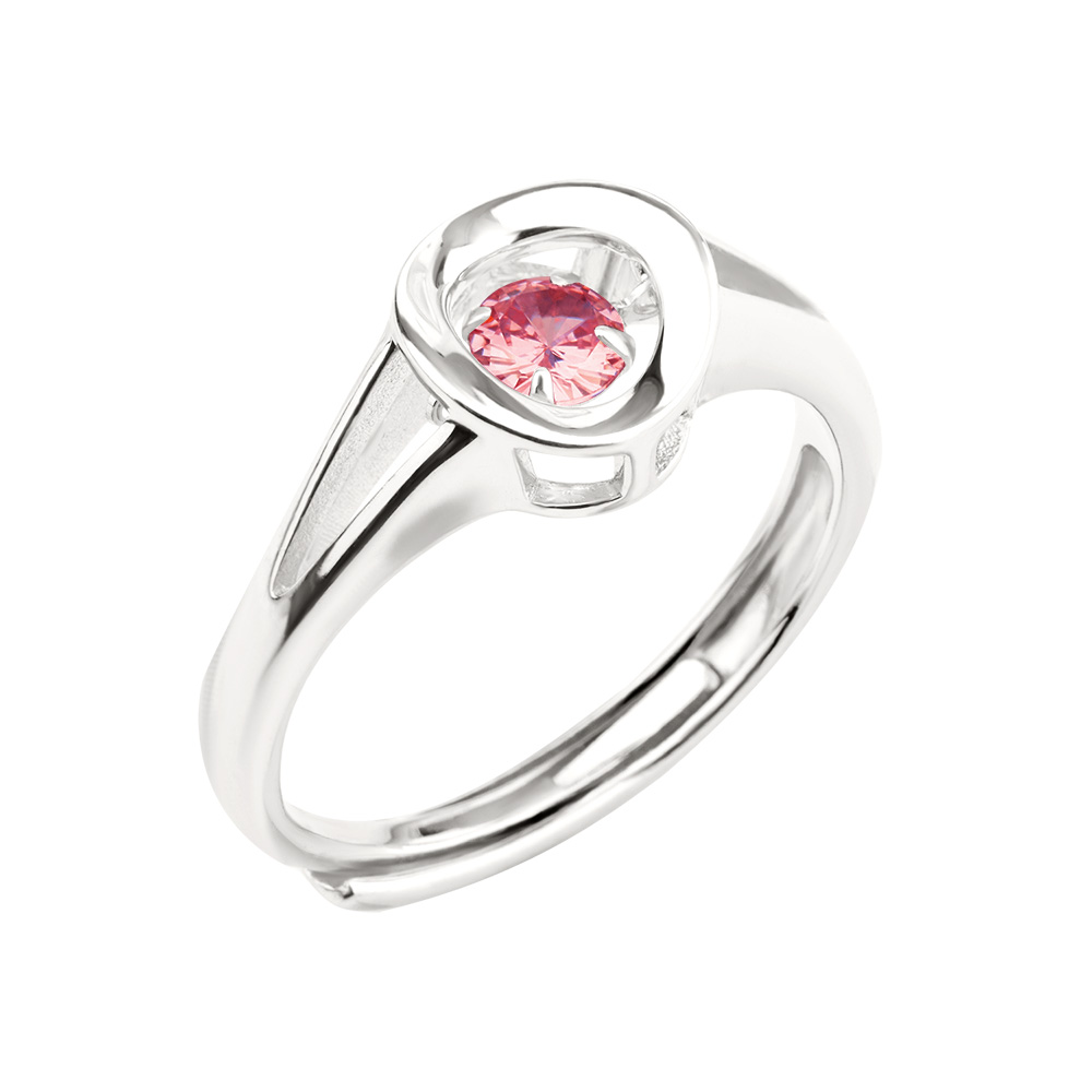 Кольцо из серебра с цирконом Ювелирное изделие - Кольцо из серебра с цирконом в магазине Best-Gold 070784