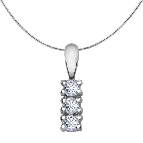 Подвеска из серебра с фианитами Ювелирное изделие - Подвеска из серебра с фианитами в магазине Best-Gold 105543