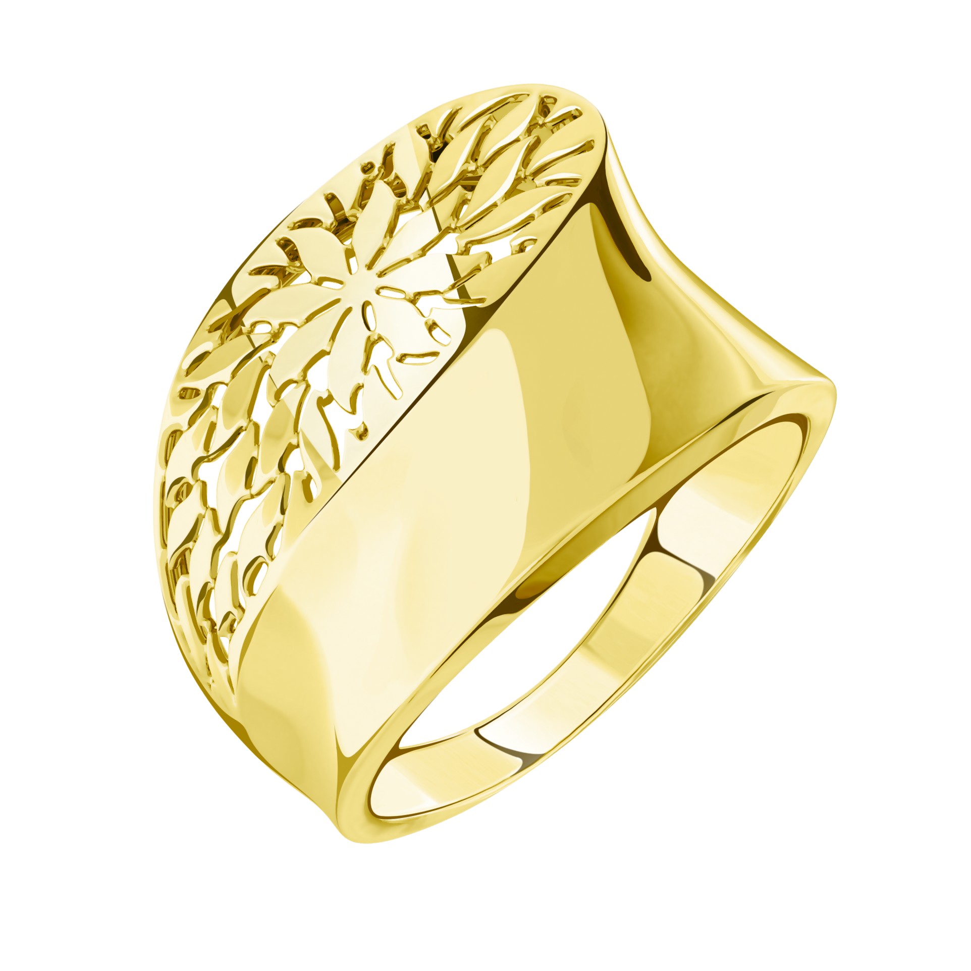 Кольцо из желтого золота Ювелирное изделие - Кольцо из желтого золота в магазине Best-Gold 126826