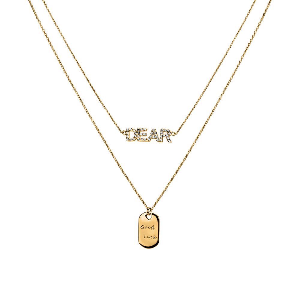 Ювелирное изделие - Колье из серебра с фианитами в магазине Best-Gold 045455