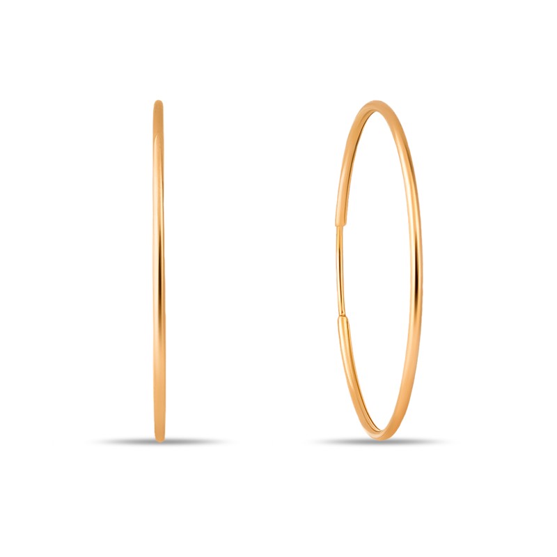 Серьги в красном золоте Ювелирное изделие - Серьги в красном золоте в магазине Best-Gold 001642