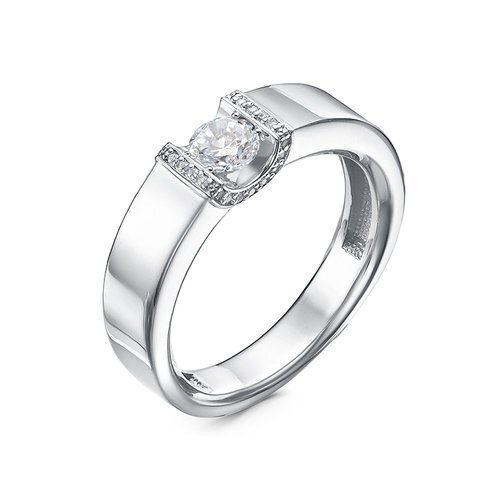 Ювелирное изделие - Кольцо из серебра с фианитами в магазине Best-Gold 121708