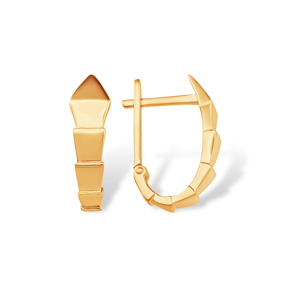 Серьги из красного золота Ювелирное изделие - Серьги из красного золота в магазине Best-Gold 063416