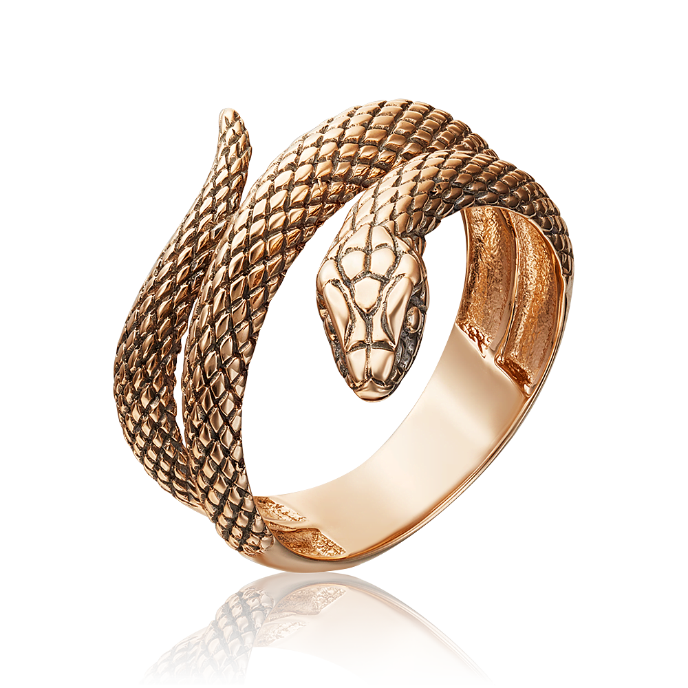 Кольцо из красного золота Ювелирное изделие - Кольцо из красного золота в магазине Best-Gold 071220