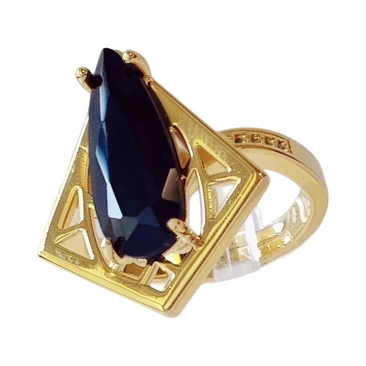 Ювелирное изделие - Бижутерное кольцо с фианитами в магазине Best-Gold 148948