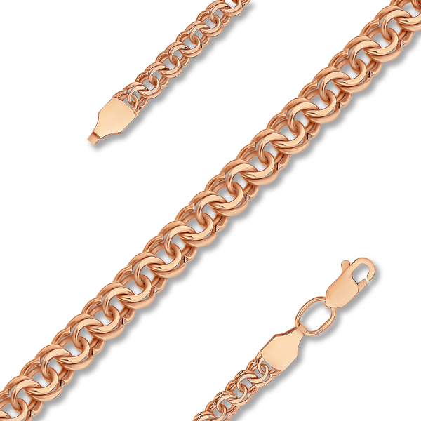 Браслет из красного золота Ювелирное изделие - Браслет из красного золота в магазине Best-Gold 156189