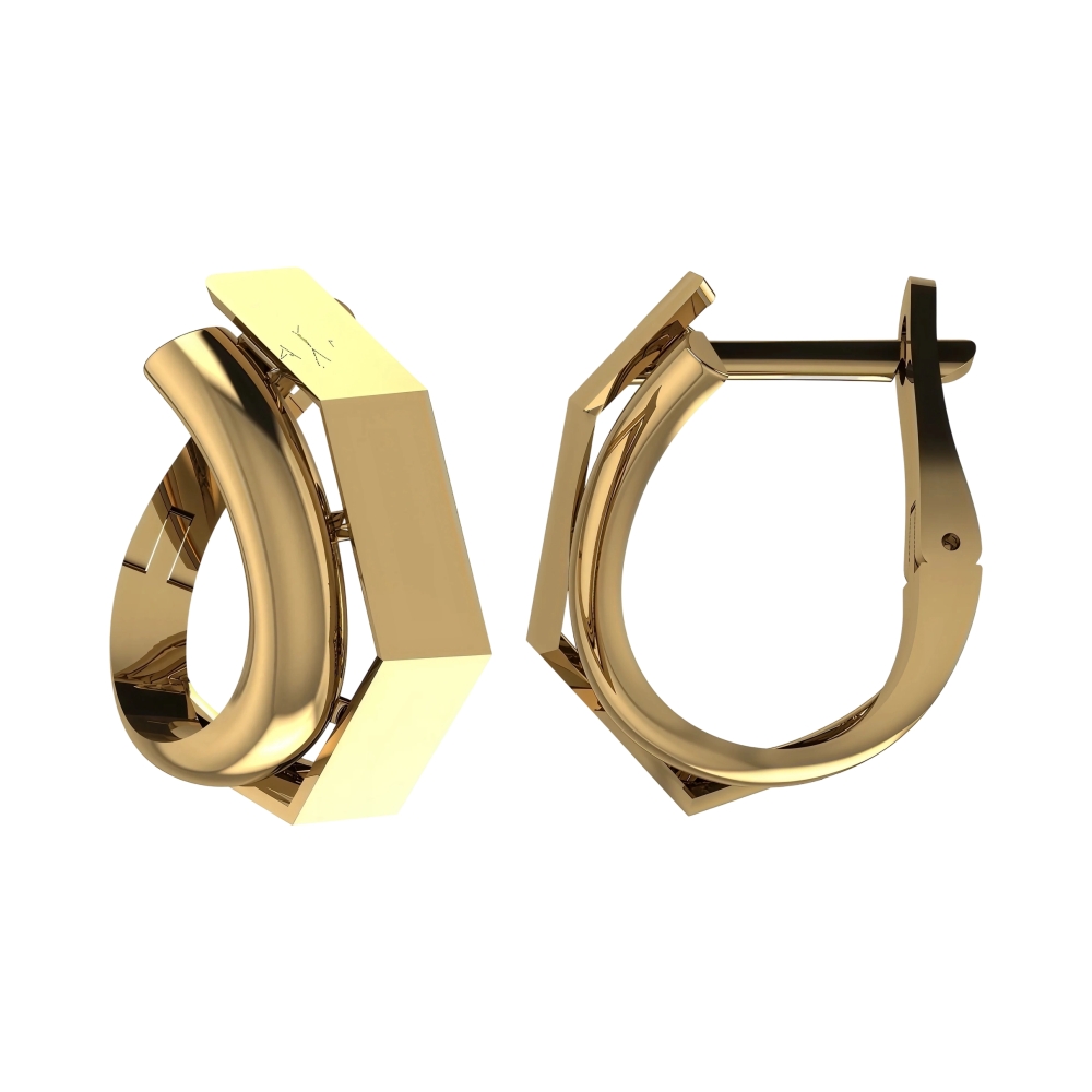 Серьги из желтого золота Ювелирное изделие - Серьги из желтого золота в магазине Best-Gold 155972