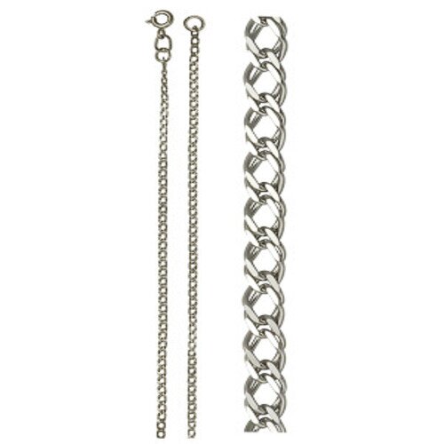 Цепь из белого золота плетение Двойной ромб Ювелирное изделие - Цепь из белого золота плетение Двойной ромб в магазине Best-Gold 043781