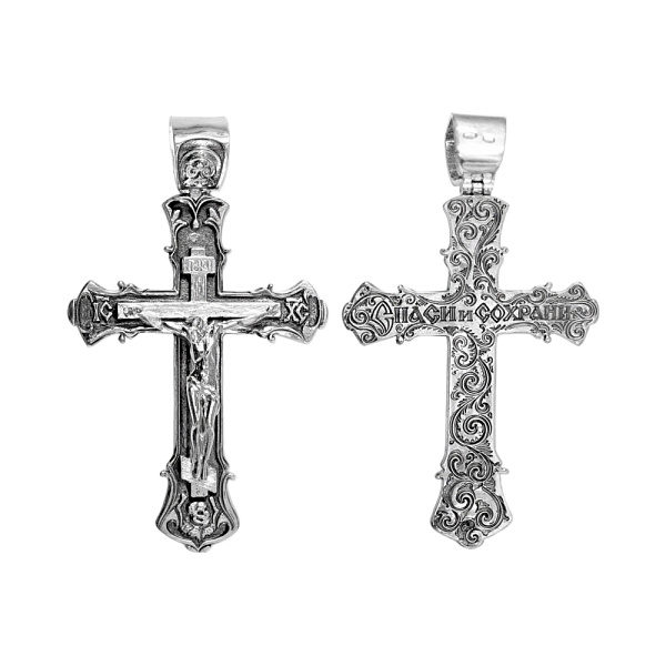 Крест из серебра